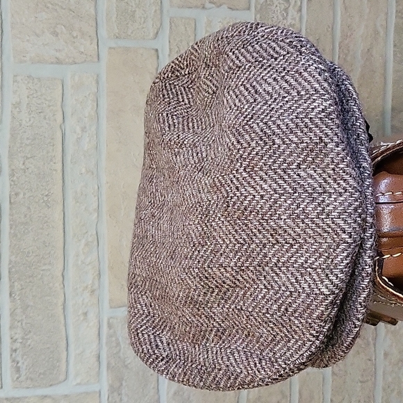 VINTAGE PENDLETON WOOL TWEED NEWSBOY CABBIE CAP - Picture 2 of 5